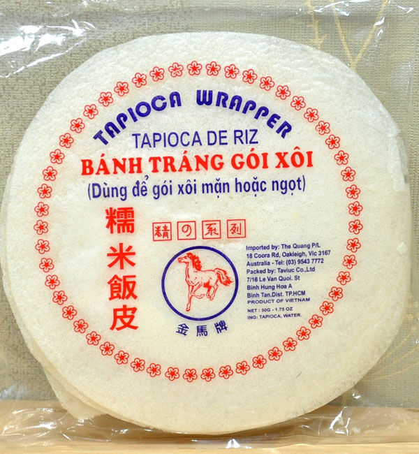 BÁNH TRÁNG GỐI XÔI TRẮNG