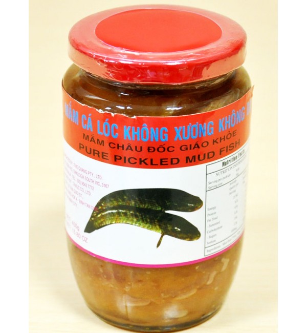 MẮM CÁ LÓC KHÔNG XƯƠNG KHÔNG DA